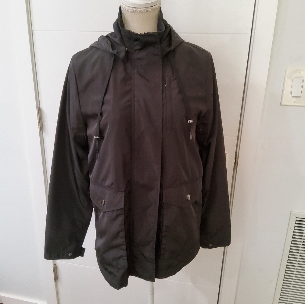 Anatomie Hooded Windbreaker Jacket Size S